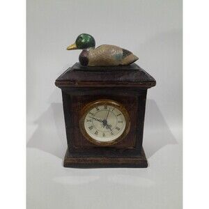 Vintage Duck Clock, handcrafted
